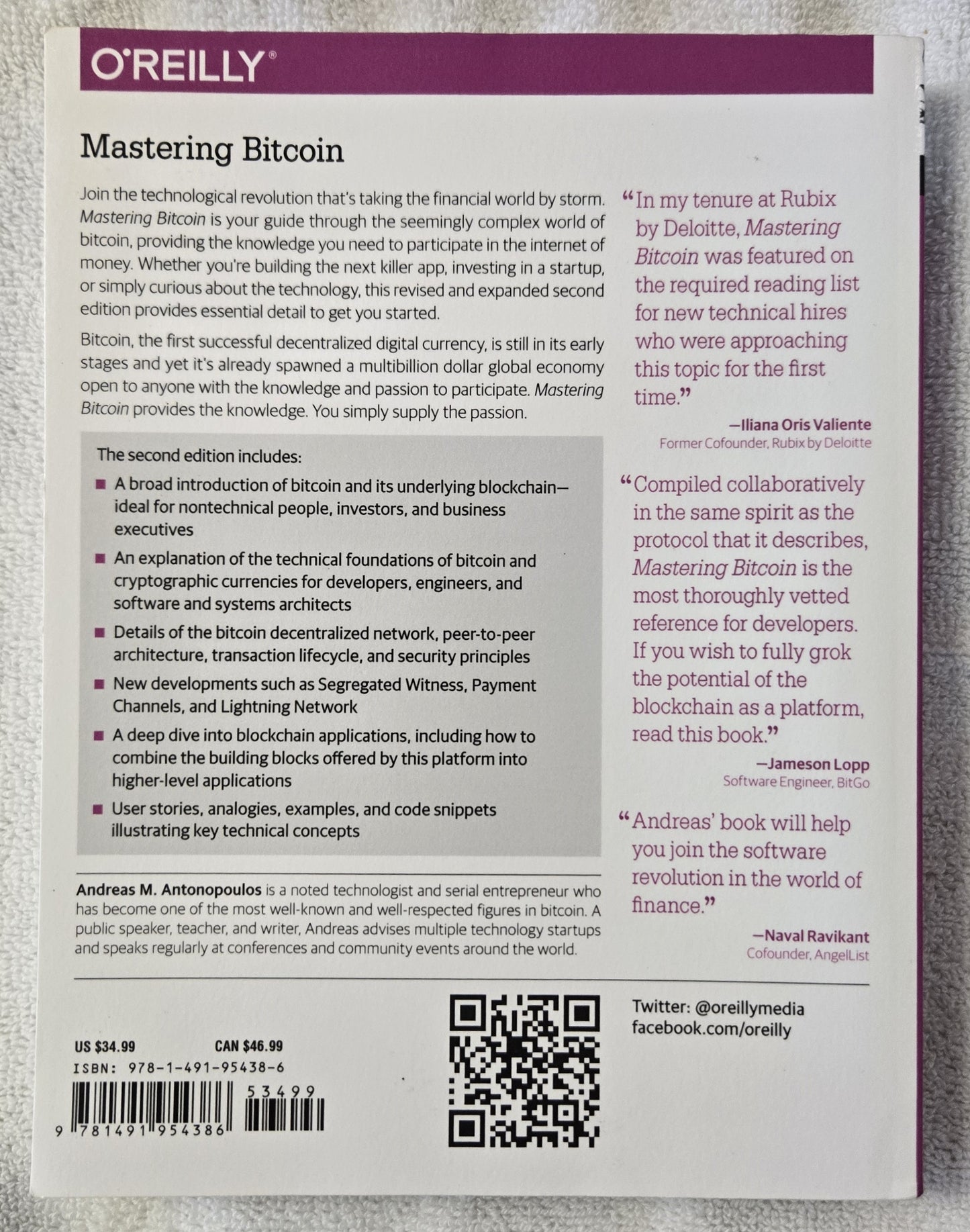 Mastering Bitcoin: Programming The Open Blockchain