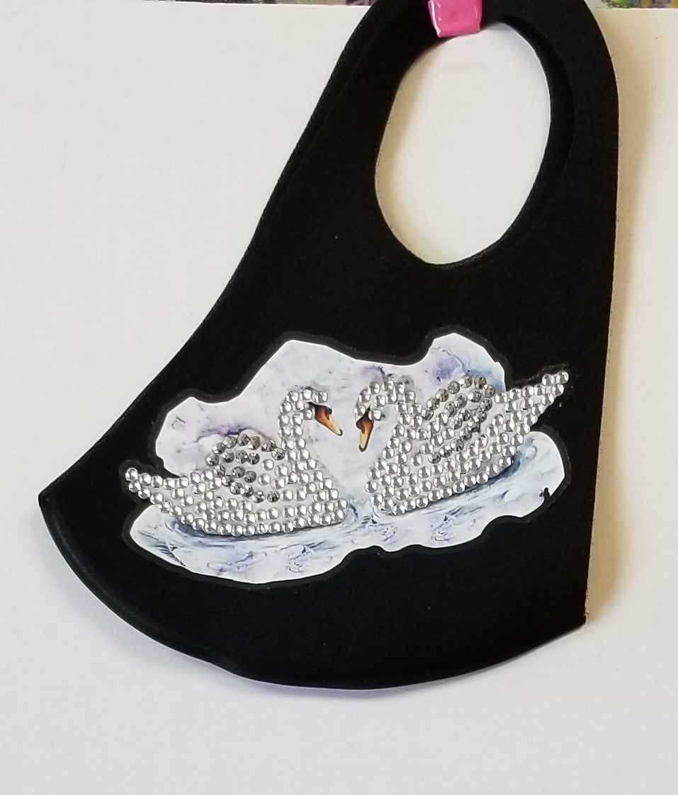 Two Swans Face Mask