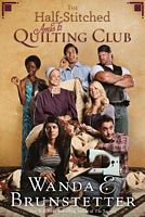 The Half-Stitched Amish Quilting Club (Large Print)