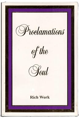 Proclamations Of The Soul