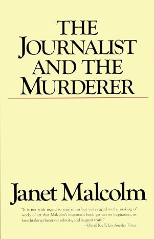 The Journalist And The Murderer
