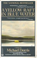 A Yellow Raft In Blue Water