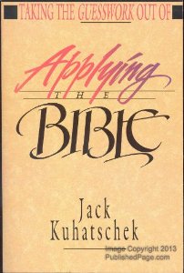 Taking The Guesswork Out Of Applying The Bible