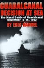 Guadalcanal:  Decision At Sea