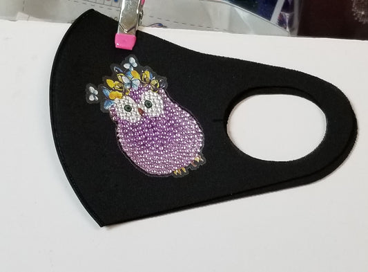 Purple Owl Mask